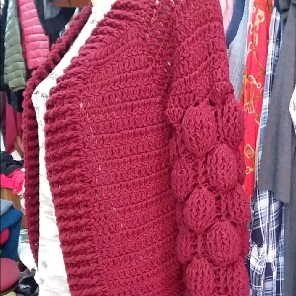 Handmade crochet sweater